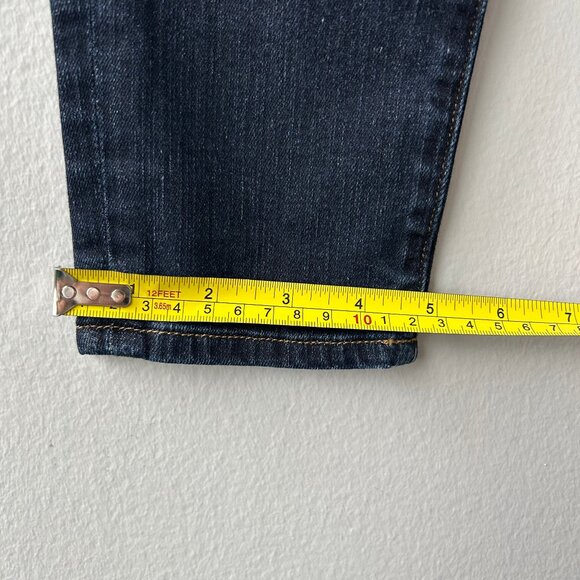 FRAME Le Skinny de Jeanne Dark Wash Denim Skinny Jeans Women’s Size 26 - Picture 10 of 11